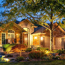 Lighting On House